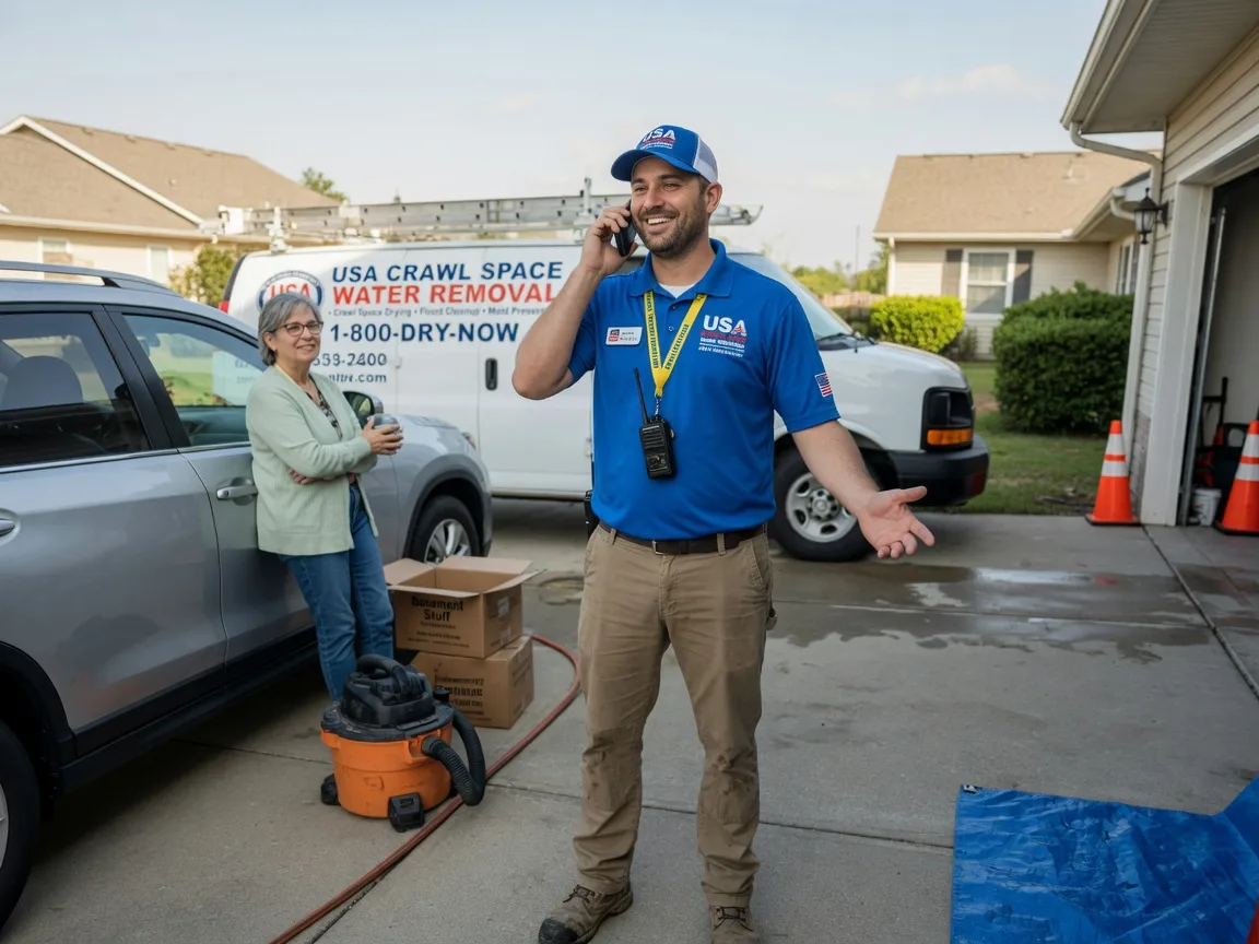 Crawl Space Water Removal Caroleen, NC FAQs